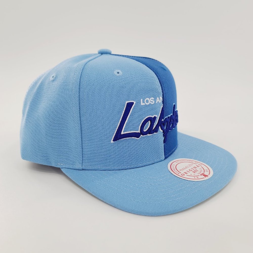 Mitchell & Ness NBA Split Crown Snapback HWC Los Angeles Lakers - Picture 6 of 10